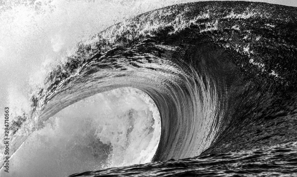 close-up-of-a-huge-and-powerful-wave-breaking-tahiti-black-and-white-stockpack-adobe-stock